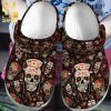 Nurse skulls nurse pattern mexico skulls Unisex Crocs Crocband Clog