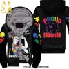 Autism Mom Super Mom New Outfit Unisex Fleece Hoodie