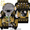 Baby Yoda Hugs Pittsburgh Steelers Ugly Sweater 1 Personalized Best Combo Full Printing Unisex Fleece Hoodie