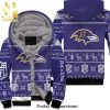 Baltimore Ravens Nfl Skull Hot Fashion Unisex Fleece Hoodie