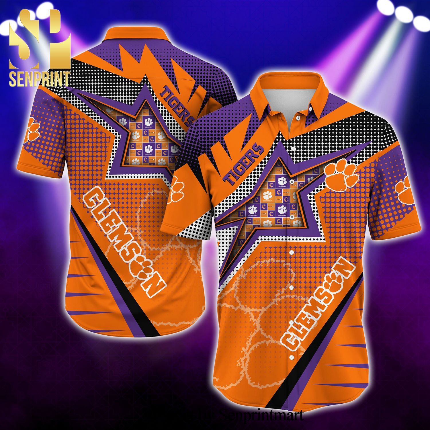 Clemson Tigers Hawaiian Shirt New Gift For Summer