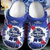 Pabst Blue Ribbon Full Printed Crocs Crocband In Unisex Adult Shoes