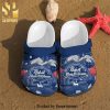 Mushroom pattern crocs gift for fan Full Printing Crocs Crocband In Unisex Adult Shoes