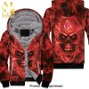 Boston Red Sox Jack Skellington And Zero Awesome Outfit Unisex Fleece Hoodie