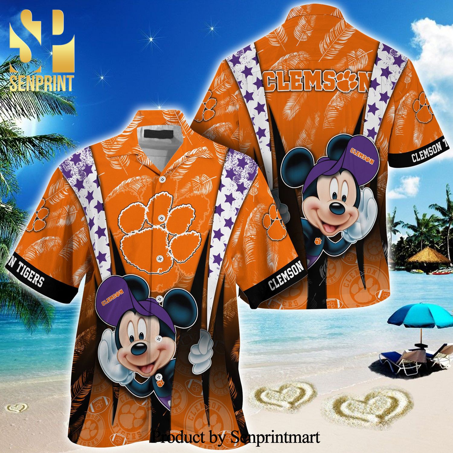 Clemson Tigers Summer Hawaiian Shirt For Your Loved Ones This Season