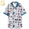 Clevel And Browns Mickey Mouse Surfing On The Beach Full Printing Combo Hawaiian Shirt And Beach Shorts