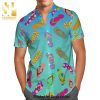 Coors Banquet Beer Colorful Leaves Pattern Full Printing Hawaiian Shirt