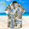 Corona Extra Tropical Leafs Full Printing Hawaiian Shirt