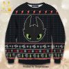 Toothless How To Train Your Dragon Unisex Wool Knitted Ugly Christmas Sweater