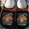 Papasaurus The Man The Myth The Legend Gift For Lover Full Printed Crocs Unisex Crocband Clogs