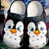 Penguin Chillin Custom Name 102 Gift For Lover Rubber Crocs Crocband In Unisex Adult Shoes