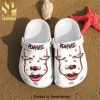 Pennywise Crocs 3D Printed Pennywise Crocband Clog Gift For Horror Lover It Film Crocs 3D Shoes Spooky Clown Classic Clogs New Outfit Crocs Crocband