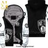 Brooklyn Nets Nba Fans Skull Best Outfit 3D Unisex Fleece Hoodie