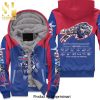 Buffalo Bills 60th Anniversary Great Players Personalized Cool Style Unisex Fleece Hoodie