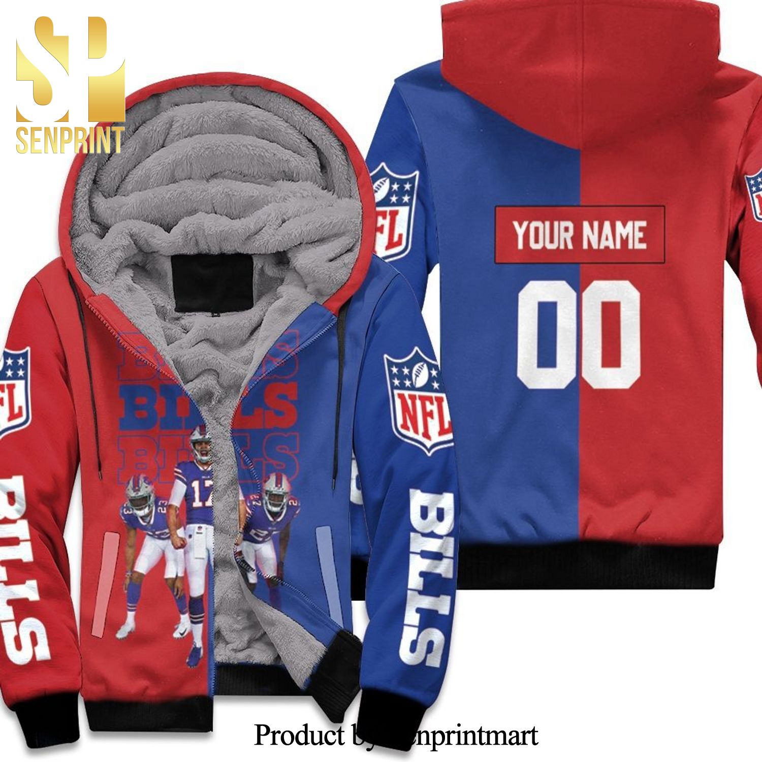 Buffalo Bills Afc East Division Champions 2020 Personalized Best Outfit 3D Unisex Fleece Hoodie