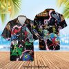 Cronulla Sutherl And Sharks Full Printing Summer Short Sleeve Hawaiian Beach Shirt