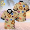 Crown Royal Canadian Whisky Full Printing Flower Aloha Summer Beach Hawaiian Shirt – Black Purple