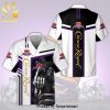 Crown Royal Death Full Printing Aloha Summer Beach Hawaiian Shirt – Black White