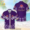 Crown Royal Haters Silence Skull Full Printing Aloha Summer Beach Hawaiian Shirt – Purple White
