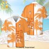 Crown Royal Peach Full Printing Hawaiian Shirt And Beach Short