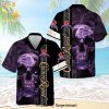 Crown Royal Skull Rose Full Printing Aloha Summer Beach Hawaiian Shirt – Purple