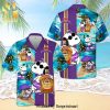 Crown Royal Smoky Skull Full Printing Aloha Summer Beach Hawaiian Shirt – Black