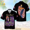 Crown Royal USA Flag Full Printing Aloha Summer Beach Hawaiian Shirt