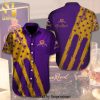 Crown Royal USA Flag Full Printing Aloha Summer Beach Hawaiian Shirt – Black