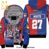 Buffalo Bills Afc East Division Champions Josh Allen 17 Personalized All Over Printed Unisex Fleece Hoodie