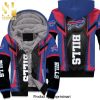 Buffalo Bills Camo Pattern Best Outfit Unisex Fleece Hoodie