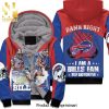 Buffalo Bills Camo Pattern High Fashion Unisex Fleece Hoodie