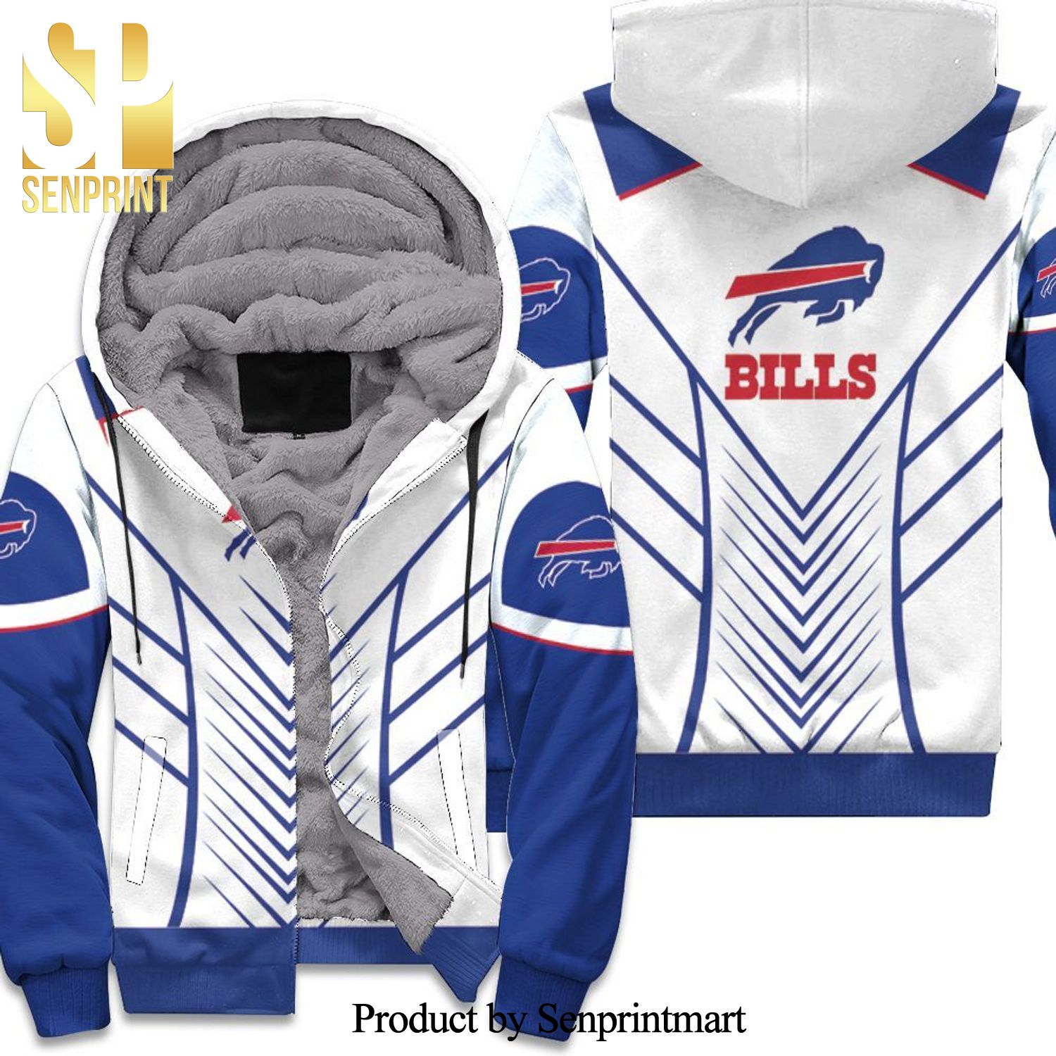 Buffalo Bills Football Lover Cool Style Unisex Fleece Hoodie