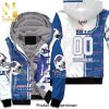 Buffalo Bills John Allen 2020 Afc East Champions Best Outfit 3D Unisex Fleece Hoodie