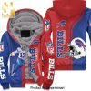 Buffalo Bills Josh Allen 17 Player Buffalo Bills NFL Season All Over Printed Unisex Fleece Hoodie