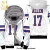 Buffalo Bills Josh Allen Game Royal Inspired Style High Fashion Full Printing Unisex Fleece Hoodie