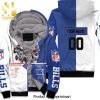 Buffalo Bills Legends Sign 60th Anniversary AFC West Champions Snoopy Fan Full Printed Unisex Fleece Hoodie