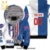 Buffalo Bills Love Under Ripped Flag 2020 Afc East Champions Personalized Full Printing Unisex Fleece Hoodie