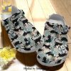 Personalized Black Cat Leaves Beautiful Gift For Lover Classic Crocs Crocband Clog