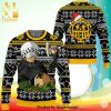 Transformers Pixelated Pattern Knitted Ugly Christmas Sweater