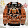 Twin Peaks Christmas is Happening Again Snowflake Pattern Knitted Ugly Christmas Sweater – Black