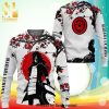 Uchiha Sasuke Japan Style Naruto Anime Knitted Ugly Christmas Sweater