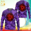 Uchiha Sharingan Anime Knitted Ugly Christmas Sweater Naruto Xmas Gift