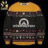 Umbrella Corps Resident Evil Bloody Handprints Knitted Ugly Christmas Sweater