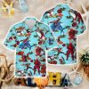 DC vs Marvel Full Printing Combo Hawaiian Shirt And Beach Shorts