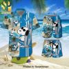 Detroit Lions Mickey Mouse Full Printing Hawaiian Set