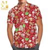 Diet Coke Logo Full Printing Flowery Hawaiian Shirt