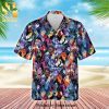 Disney Sidekicks Characters Cartoon Graphics Full Printing Hawaiian Shirt – Yellow