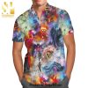 Cub Cadet Full Printing Summer Short Sleeve Hawaiian Beach Shirt