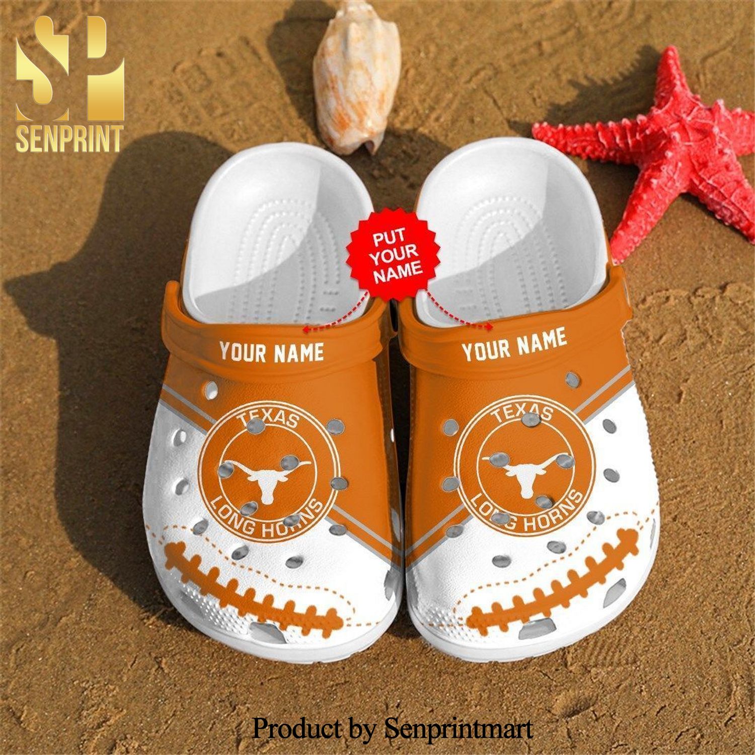 Personalized Texas Longhorns Gift For Lover Crocband Crocs