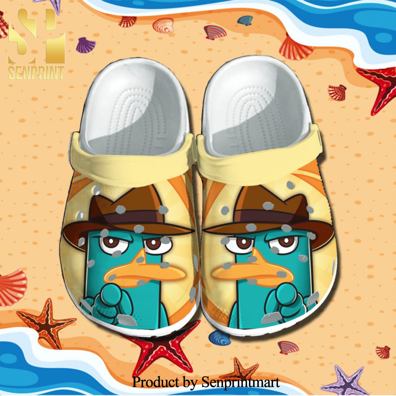 Phineas And Ferb New Outfit Crocs Unisex Crocband Clogs